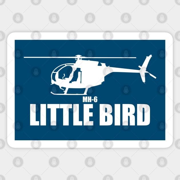 MH-6 Little Bird Sticker by TCP